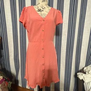 Button up dress Loft